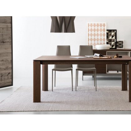 Omnia Wood Extending Table 160x90cms By Calligaris Omnia Wood Extending Table 160x90cms By Calligaris
