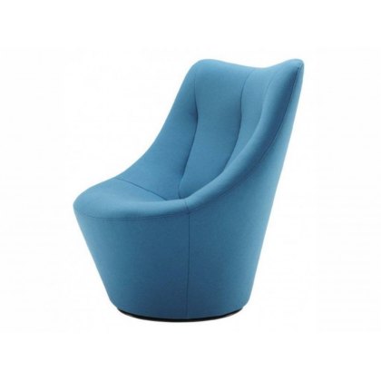 Ligne Roset Anda High Back Swivel Armchair