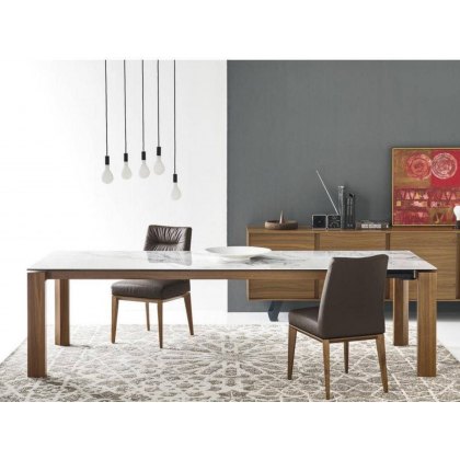 Omnia Ceramic Extending Table 160x90cms By Calligaris Omnia Ceramic Extending Table 160x90cms By Calligaris