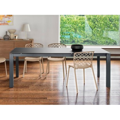 Baron 160x85cms Extending table Ceramic Top by Connubia Baron 160x85cms Extending table Ceramic Top by Connubia