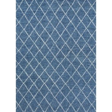 Loire Handloomed Blue Rug Loire Handloomed Blue Rug