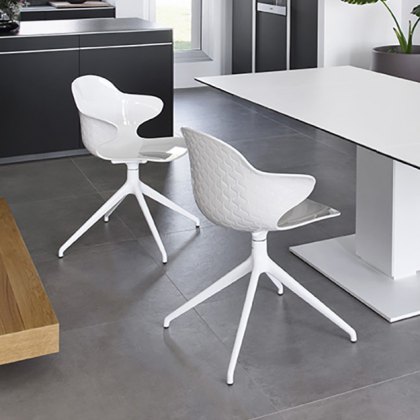 Saint Tropez Swivel Dining Chair By Calligaris