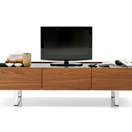 Horizon TV stand Glass Top By Calligaris