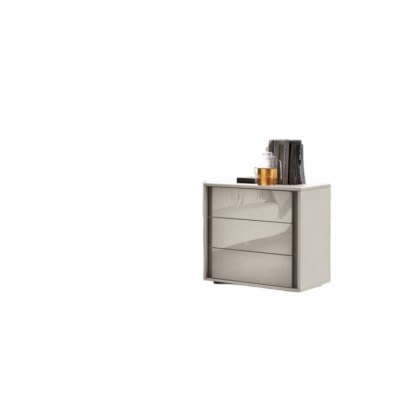 Scala Three Drawer Bedside