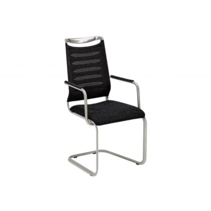 Venjakob Lilli Plus Armchair With a Striped Optic Back