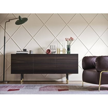 Horizon 2 Side Doors and 3 Drawers Sideboard.Ceramic Top 180cm Width By Calligaris Horizon 2 Side Doors and 3 Drawers Sideboard.Ceramic Top 180cm Width By Calligaris