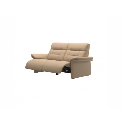 Stressless Mary 2 Seater Sofa With An Upholstered Armrest and Recliner