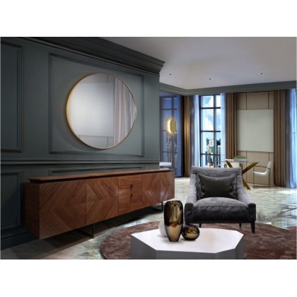 Odessa Round Mirror Odessa Round Mirror