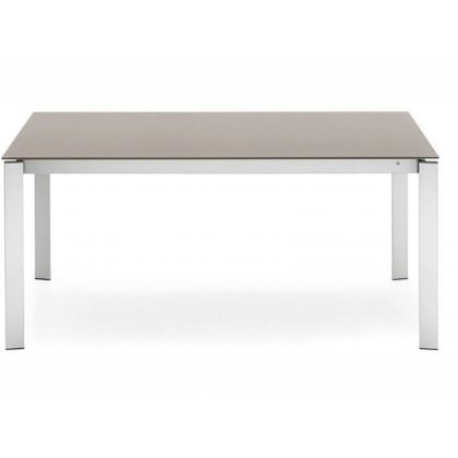 Eminence 130cm Extending Glass Top Table by connubia