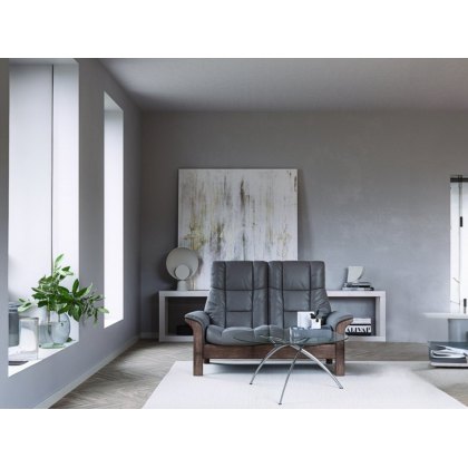 Stressless Quick Delivery Buckingham 2 Seater in Paloma Silver Grey Stressless Quick Delivery Buckingham 2 Seater in Paloma Silver Grey