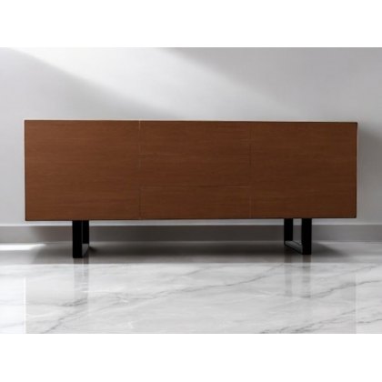 Horizon 2 Side Doors and 3 Drawers Sideboard With Sled Legs Made To Order By Calligaris Horizon 2 Side Doors and 3 Drawers Sideboard With Sled Legs Made To Order By Calligaris