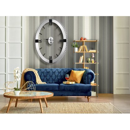 Kara Oval Wall Clock