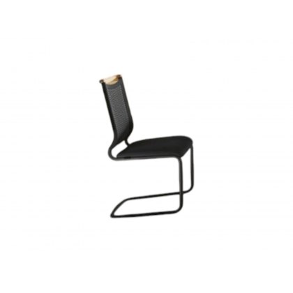 Venjakob Lilli Plus Dining Chair With a Rhombus Optic Back