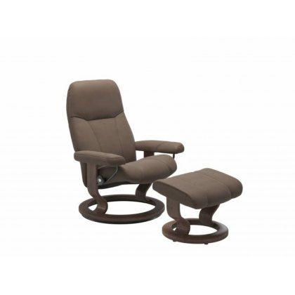 Quickship Stressless Consul with Classic Base