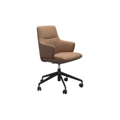 Stressless Mint Home Office Low Back With Arms