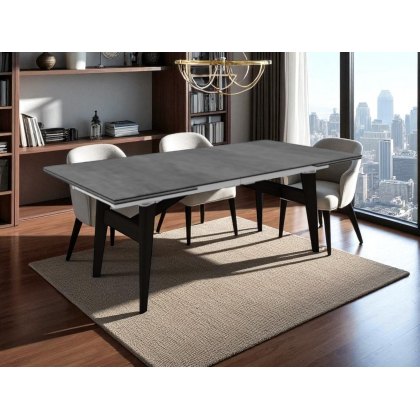 Abrey Extendible Rectangular Top Table By Calligaris Abrey Extendible Rectangular Top Table By Calligaris