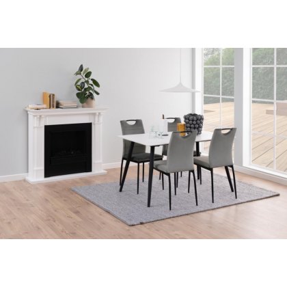 William Dining Table ceramic & Chair Set William Dining Table ceramic & Chair Set