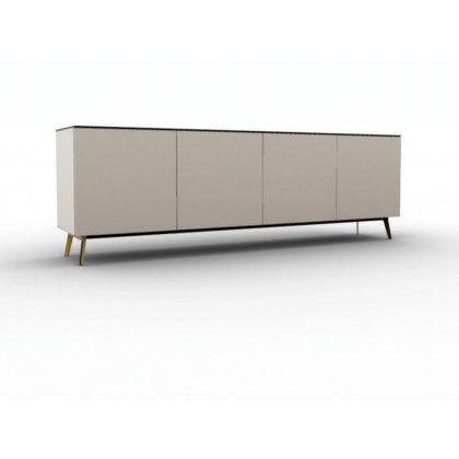 4 Door Universal Sideboard With Diagonal Feet