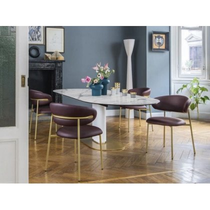 Oleandro Dining Chair With Metal Legs Made To Order Oleandro Dining Chair With Metal Legs Made To Order