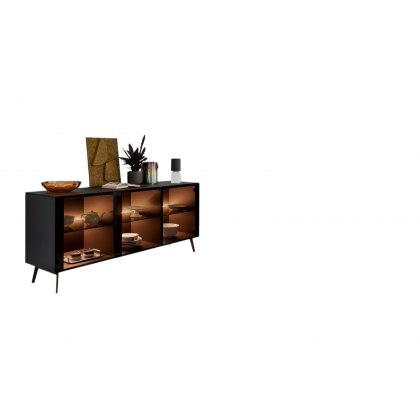 3 Glass Doors Universal Sideboard By Calligaris