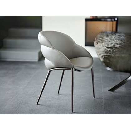 Camilla Chair With Metal Legs By Cattelan Italia Camilla Chair With Metal Legs By Cattelan Italia