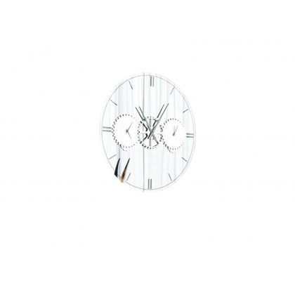 Times Mirrored Clock By Cattelan Italia