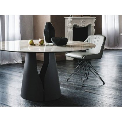 Giano Keramik Premium Round Table By Cattelan Italia Giano Keramik Premium Round Table By Cattelan Italia