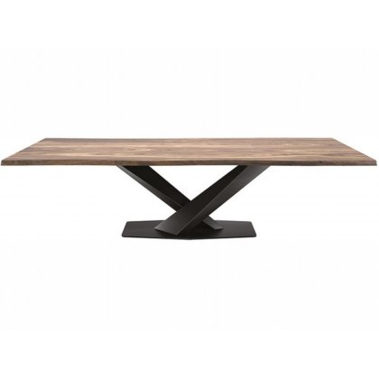 Stratos Wood Table By Cattelan Italia