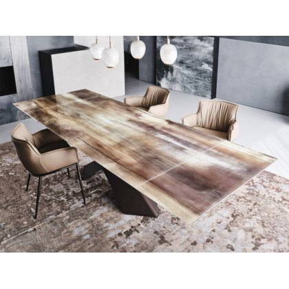 Tyron Crystalart Drive Extending Table By Cattelan Italia Tyron Crystalart Drive Extending Table By Cattelan Italia