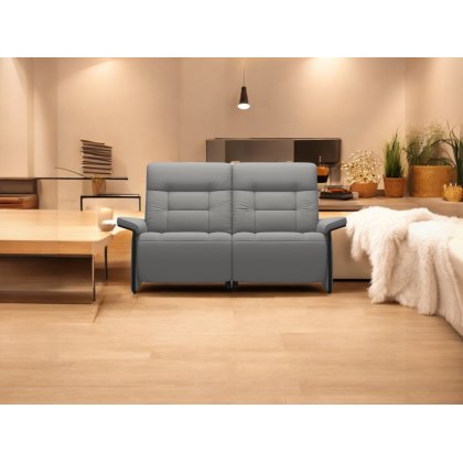 Stressless Mary 2 Seater Sofa With Wooden Arm Stressless Mary 2 Seater Sofa With Wooden Arm
