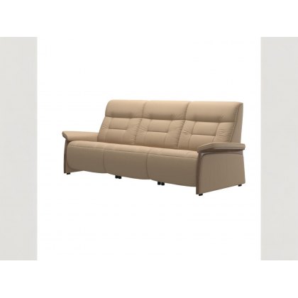 Stressless Mary 3 Seater Sofa With Wooden Arm