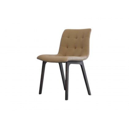 Kuga Dining Chair With Wooden Legs