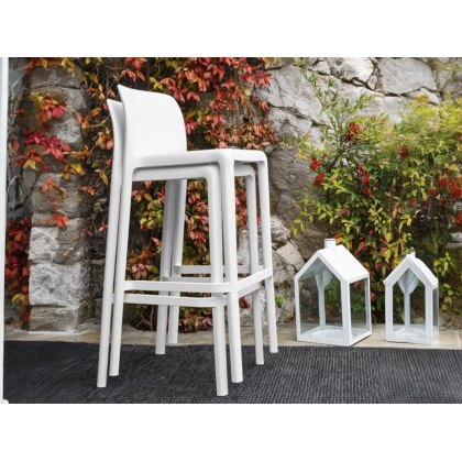 Bayo Large Outdoor Barstool By Connubia Bayo Large Outdoor Barstool By Connubia