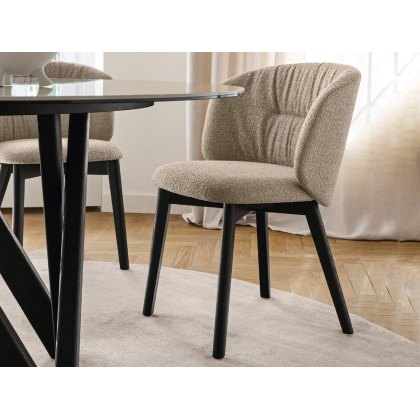 Sweel Wooden Leg Chair By Calligaris