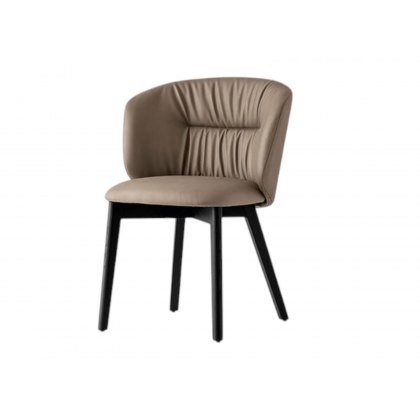 Sweel Wooden Leg Chair By Calligaris