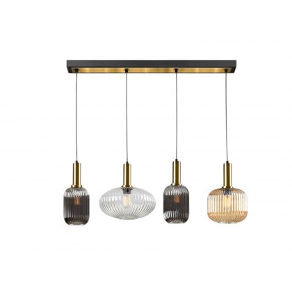 Nyla 4 Lights In A Line Pendent Nyla 4 Lights In A Line Pendent