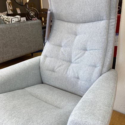 Nordic Reclining Chair and Footstool Clearance