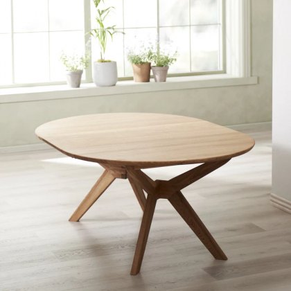 Daisy Round Extending Dining Table