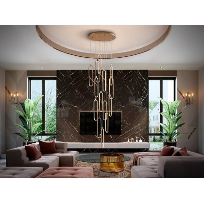 Tucker 14 Lamp Light In Rose Gold Tucker 14 Lamp Light In Rose Gold