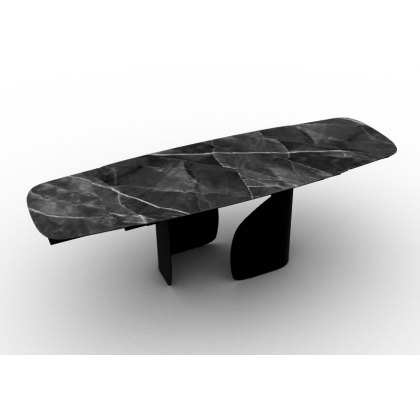 Twins Small Extending Ceramic Table CS4153-S 165 By Calligaris Twins Small Extending Ceramic Table CS4153-S 165 By Calligaris