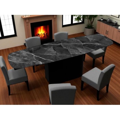 Twins Small Extending Ceramic Table CS4153-S 165 By Calligaris Twins Small Extending Ceramic Table CS4153-S 165 By Calligaris