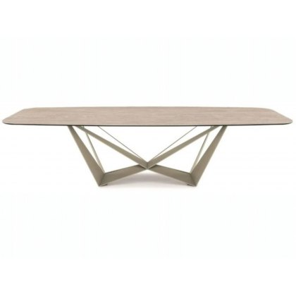 Skorpio Keramik Table Quick Ship With A Colosseo Top By Cattelan Italia