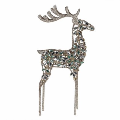 Small Sage/Silver Reindeer