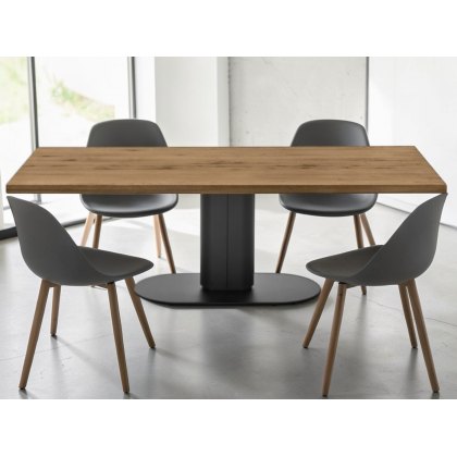 Cameo Fixed Wooden Top Rectangular Table By Calligaris Cameo Fixed Wooden Top Rectangular Table By Calligaris