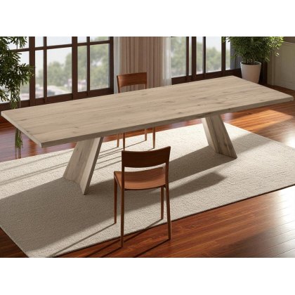 Icaro Fixed Rectangular Wooden Top Table By Calligaris Icaro Fixed Rectangular Wooden Top Table By Calligaris