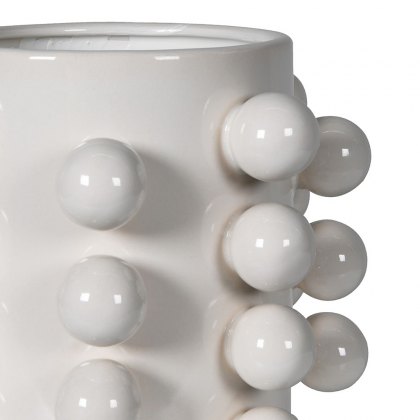 White Bobble Vase