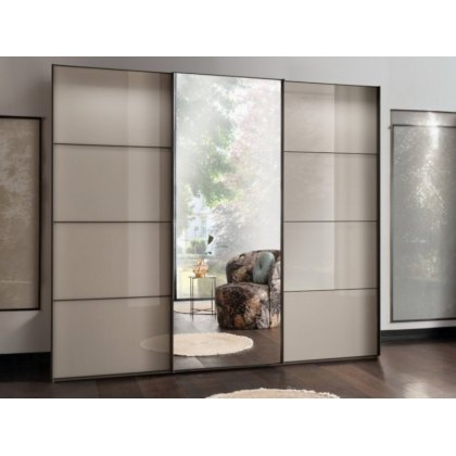 Miami Plus Sliding Wardrobe With Mirrored Doors Miami Plus Sliding Wardrobe With Mirrored Doors