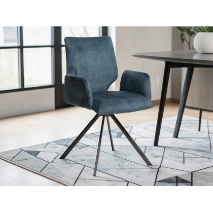Arthur Soft Cushion Dining Chair With Arms By Venjakob Arthur Soft Cushion Dining Chair With Arms By Venjakob