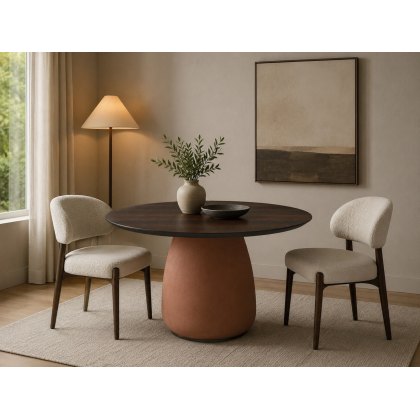 Botero Wood Round Table By Cattelan Italia Botero Wood Round Table By Cattelan Italia