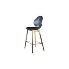 Basil Stool wood Legs By Calligaris